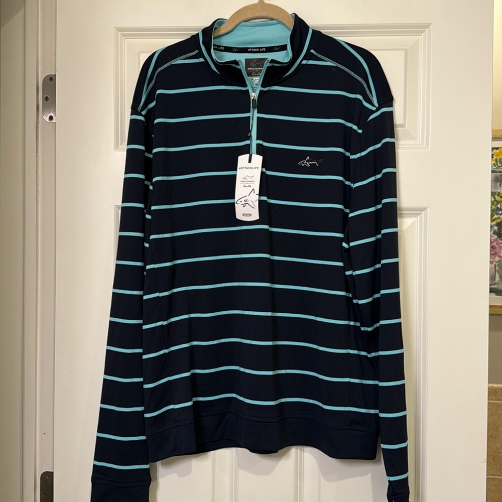 NWT Greg Norman for Tasso Ella 1/4 Zip